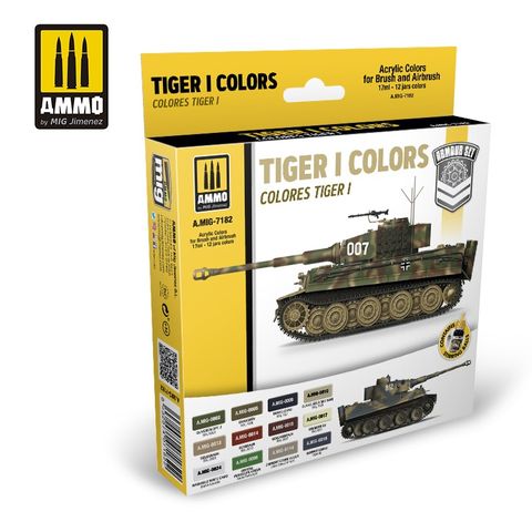 Ammo Tiger I Colour Set