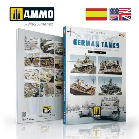 Ammo How to Paint Winter WWII German Tanks-ML