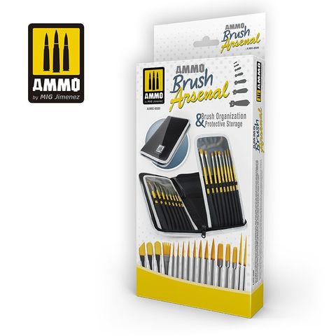 Ammo Brush Arsenal - Brush Organisation& Protective Storage