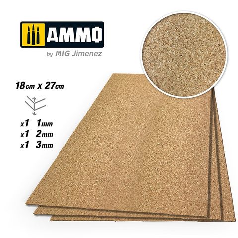 Ammo Create Cork Fine Grain Mix (1-3mm):1pc