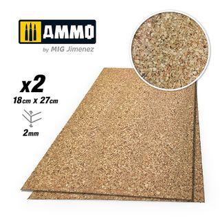 Ammo Create Cork Medium Grain (2mm) 2pcs