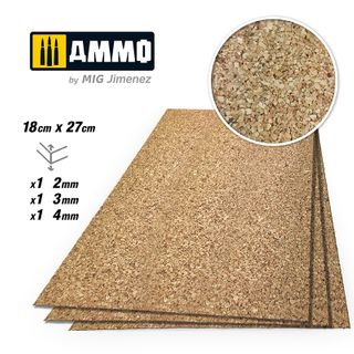 Ammo Create Cork Medium Grain Mix(2-4mm):1pc