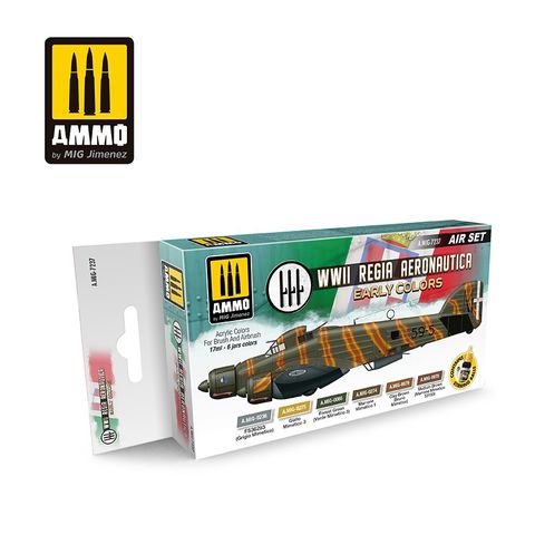 Ammo WWII Regia Aeronautica Early Colour-Set