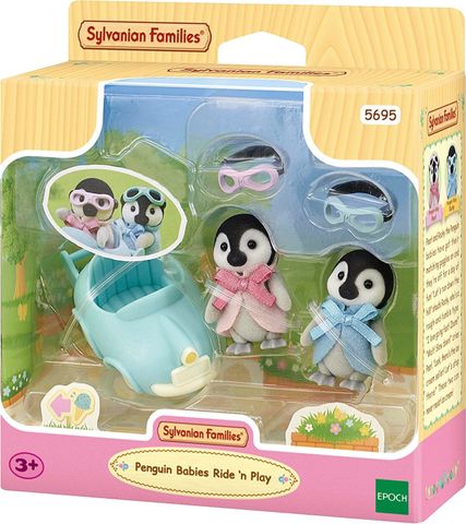 Sylvanian Families Penguin Babies Ride NPlay