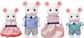 Sylvanian Families Marshmallow Mouse Family