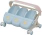 Sylvanian Families Triplets Stroller