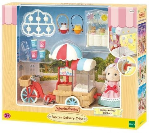 Sylvanian Families Popcorn Delivery Trike