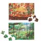 Melissa and Doug Let's Explore - DoubleSided Puzzle