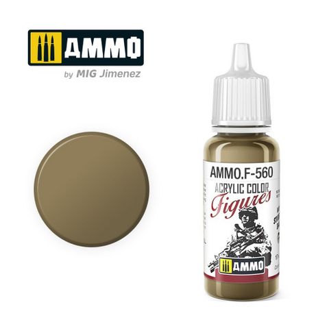 Ammo Figures Khaki Grey 17mL