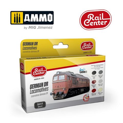 Ammo Rail German DR Locomotives Epoch IV