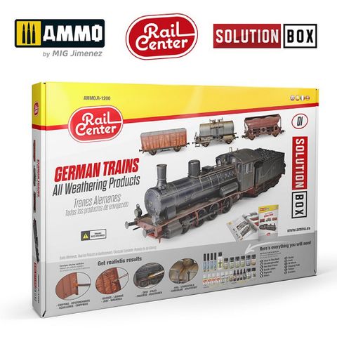 Ammo Rail Solution Box #01 : German Trains