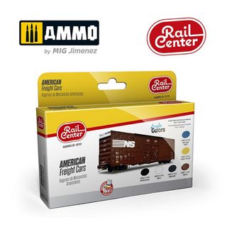 Ammo Rail American Freight Cars