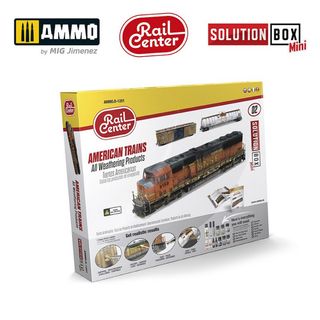 Ammo Rail Solution Box Mini #02 : American Trains