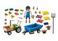 Playmobil Tractor with Trailer