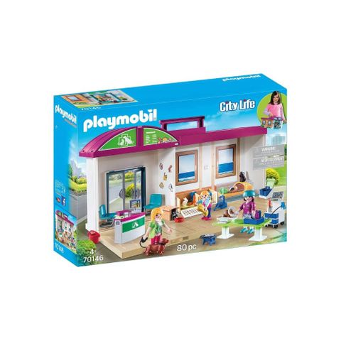 Playmobil Take Along Vet Clinic