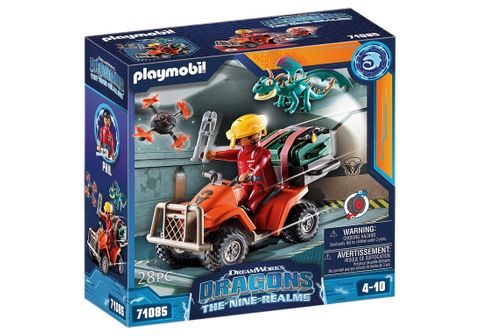 Playmobil Dragons:The Nine Realms IcarisQuad w.Phil