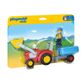 Playmobil 1.2.3 Tractor with Trailer