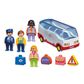 Playmobil 1.2.3 Airport Shuttle Bus