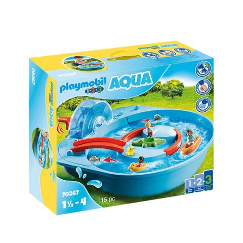 Playmobil 1.2.3 Splish Splash Water Park