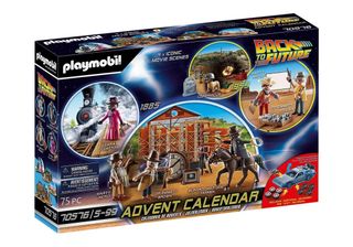 Playmobil Advent Calendar Back to the Future Part III