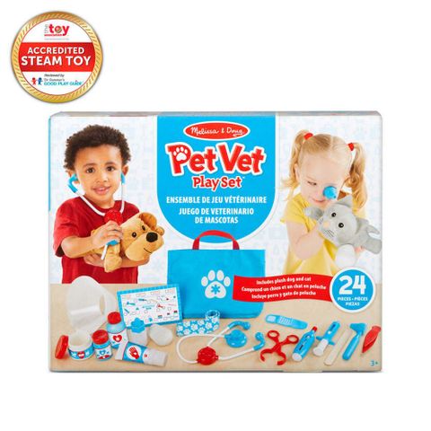 Melissa and Doug Examine & Treat Pet VetPlay Set