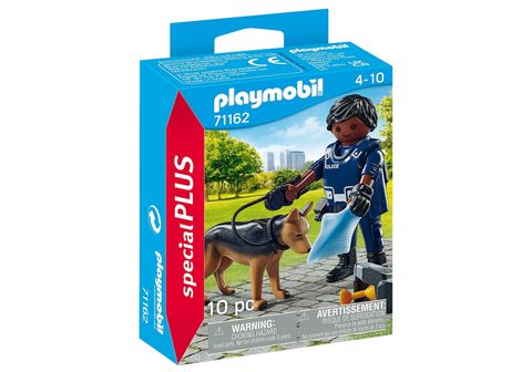 Playmobil Policeman with Sniffer Dog