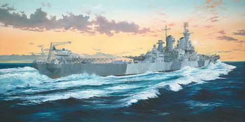 Hobbyboss 1:350 USS Iowa BB-61