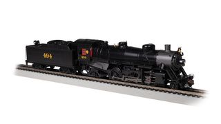 Bachmann Seaboard #494 W/Med Tender HO Scale Usra Light 2-8-2