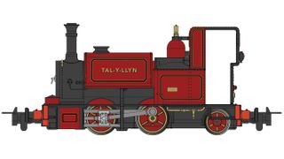 Bachmann Talyllyn RW Fletcher Jennings &Co 0-4-2ST Red/Blk Loco HON30