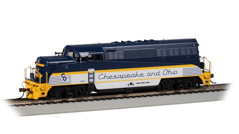 Bachmann Chesapeake & Ohio #85 HO ScaleEMD BL2 Loco w/DCC, HO Scale