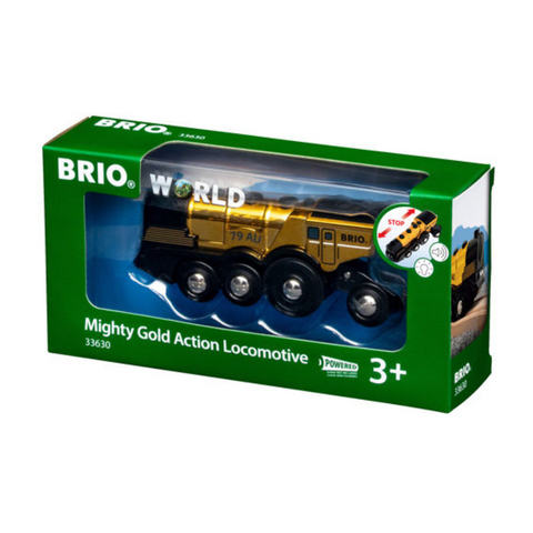 BRIO Mighty Gold Action Locomotive