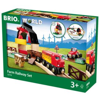 BRIO Farm Railway Set