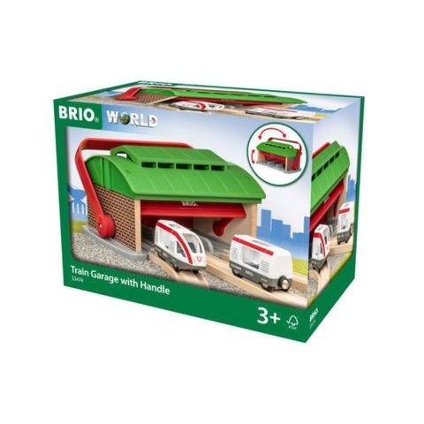 BRIO Train Garage w Handle