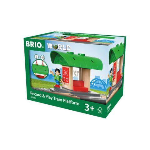 BRIO Record & Play Train Platform