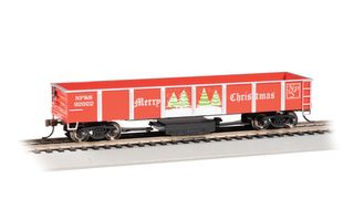 Bachmann Christmas - Np&S  HO Scale 40Track Cleaning Gondola
