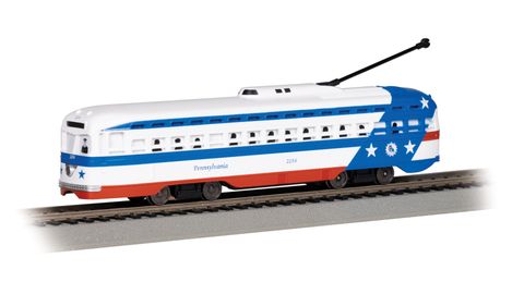 Bachmann Septa #2254 - Bicenntennial PCCStreetcar, HO Scale