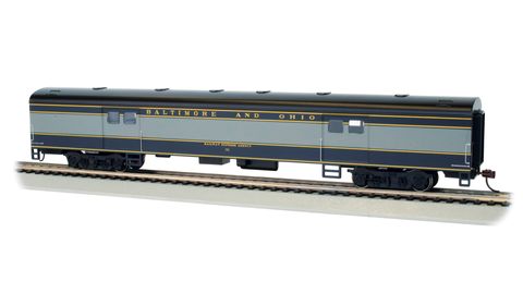 Bachmann B&O #761 HO Scale 72' Smooth-Side Baggage Car