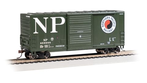 Bachmann Northern Pacific #659999 HO Scale Hi-Cube Box Car