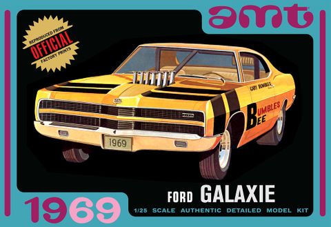AMT 1:25 1969 Ford Galaxie Hardtop