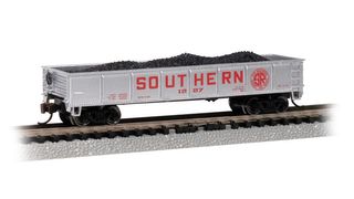 Bachmann Southern #1227 N Scale GondolaW/  Removable Coal Load