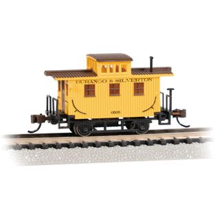 Bachmann Durango & Silverton N Scale OldTime Bobber Caboose