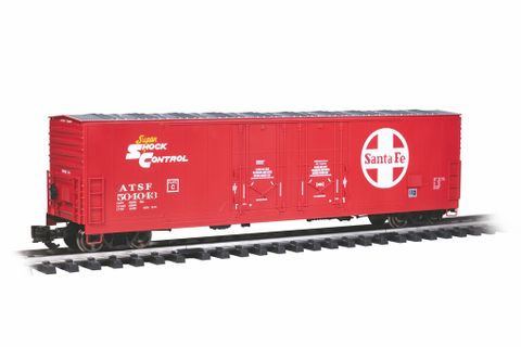 Bachmann Santa Fe #504043 53ft Evans BoxCar, G Scale