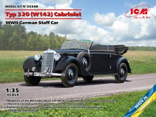 ICM 1:35 German Staff Car Typ 320 (W142)