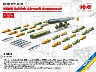 ICM 1:48 WWII British Aircraft Armament