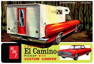 AMT 1:25 1965 Chevy El Camino w/Camper