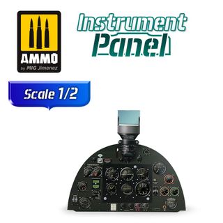 Ammo Supermarine Spitfire Mk.V  Instrument Panel 1:2 Scale