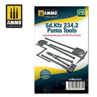 Ammo 1:35 Sd.Kfz 234:2 Puma Tools