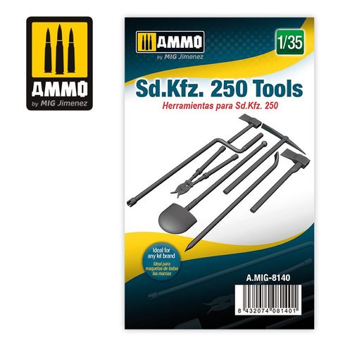 Ammo 1:35 Sd.Kfz. 250 Tools