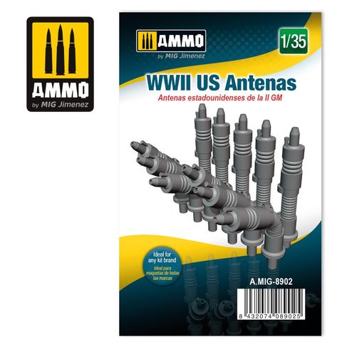 Ammo 1:35 WWII US Antennas