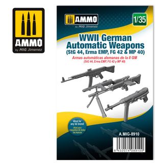 Ammo 1:35 WWII German Automatic Weapons
